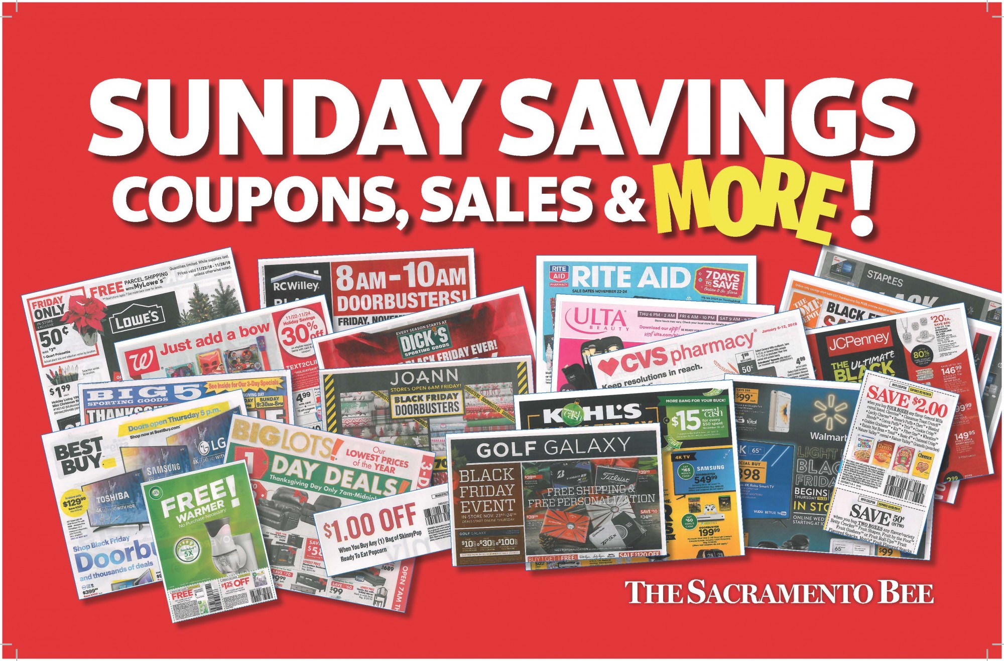 Idea #32 of 50 Days of Ideas! SUNDAY SAVINGS...and MORE!