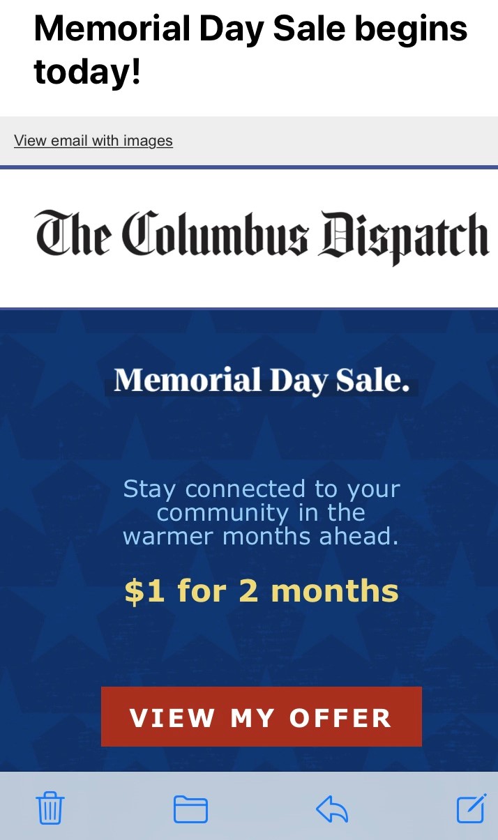 Idea #31 of 50 Days of Ideas! MEMORIAL DAY SALES BEGINS TODAY!