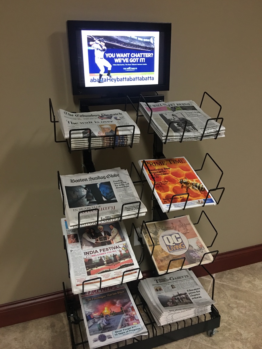 F-24 High Capacity Rack with Digital Display Monitor and Frame